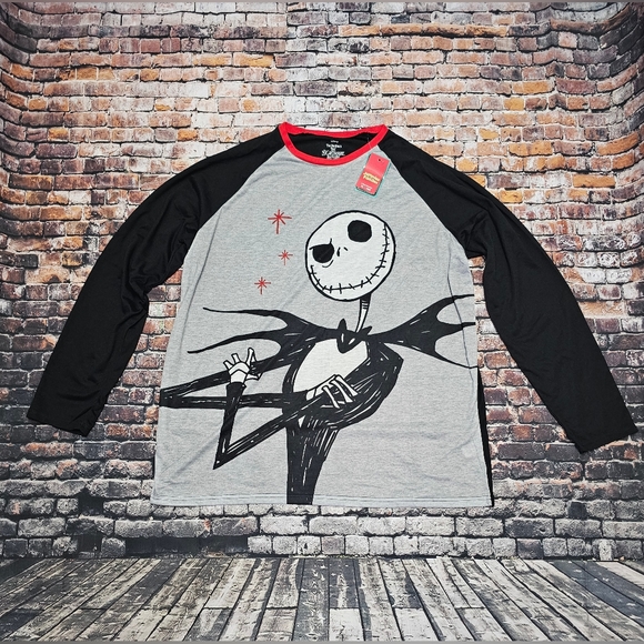 Disney Other - NWT The Nightmare Before Christmas Jack Skellington pajama shirt